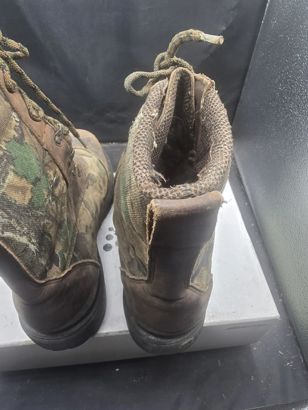 Men's Tactical‎ Camo Brown Lace-Up Boots